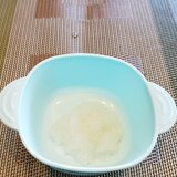 【離乳食 初期】大根のペースト